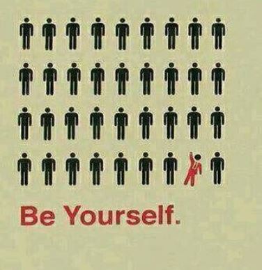 be yourself